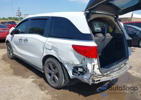 2021 Honda Odyssey Ex from USA, damaged, VIN 5FNRL6H50MB014084